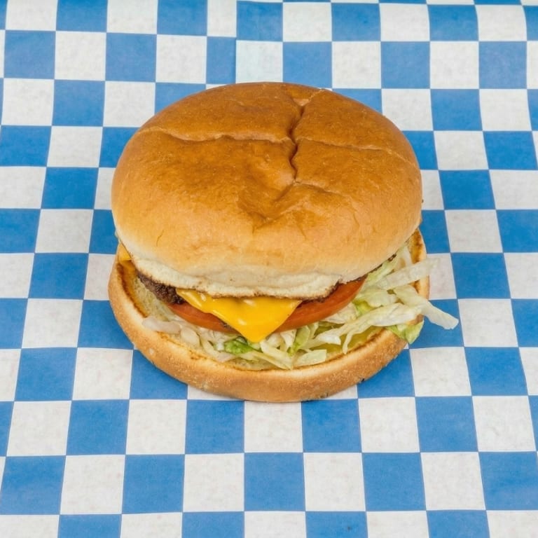 Indulge in Our Cheeseburger